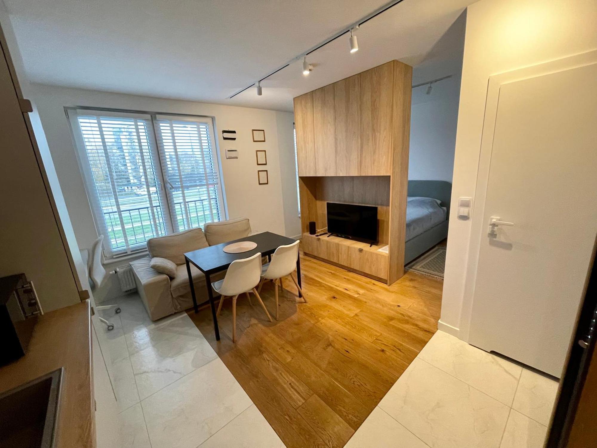 Апартаменти Time&House Pileckiego Przy Centrum Onkologi I Klinice Novum Apartament Na Wylacznosc Pokoj,Sypialnia,Lozko, Lazienka,Kuchnia Варшава Екстер'єр фото